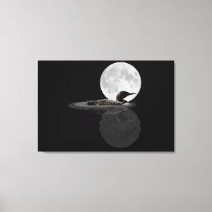 Op het moonlight canvas