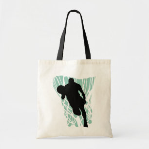 Op het net van Basketball Tshirts en cadeaus Tote Bag