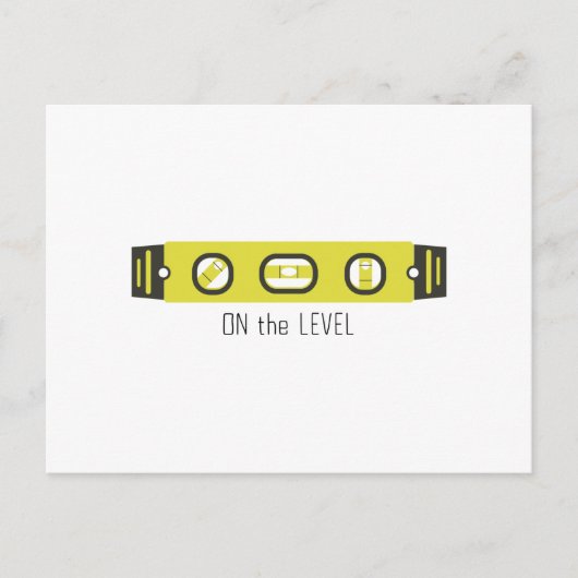 Op het niveau briefkaart (Voorkant)