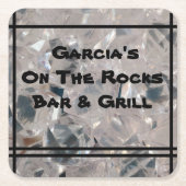 Op het Onderzetter van de Rocks Bar (Voorkant)