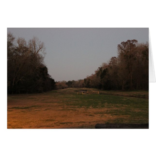 Op het open bereik (Voorkant Horizontaal)