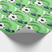 Op het pakpapier voor voetzoekers (Hoek)