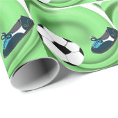 Op het pakpapier voor voetzoekers (Rol Hoek)