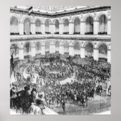 Op het Parijse bcours, 1846 Poster (Voorkant)