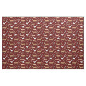 Op het patroon van het Boerderij Stof (Fat Quarter)