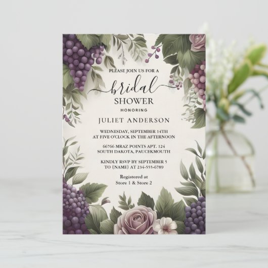 Op het platteland Boerderij Wood Seed Ivy Vineyard Kaart (Staand voorkant)