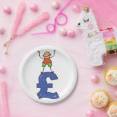 Op het pond staan papieren bordje (Feest)