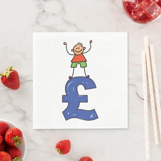 Op het pond staan servet (Insitu)