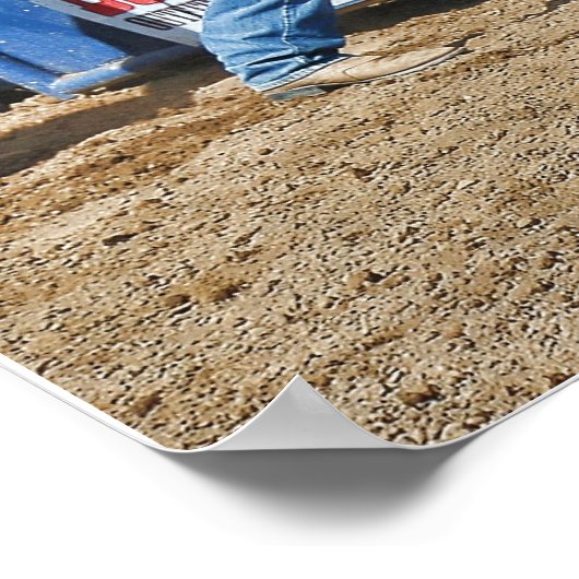 Op het Poster Lakeside Rodeo (Hoek)