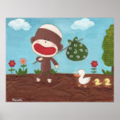 Op het Poster over de weg (Voorkant)