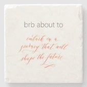 Op het punt om Stone Onderzetter te starten (Voorkant)