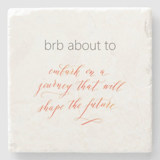 Op het punt om Stone Onderzetter te starten (Voorkant)