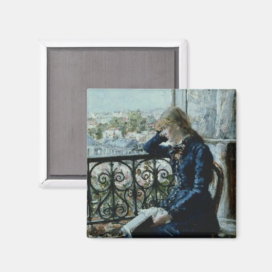 Op het raam, 1881 magneet (Voorkant / Achterkant)