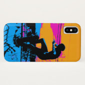 Op het randje - Skateboarder Case-Mate iPhone Case (Achterkant (horizontaal))