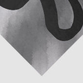 Op het Raster: Abstract Grijs, Zwart & Wit Tissuepapier (Detail)