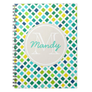 Op het raster notitieboek