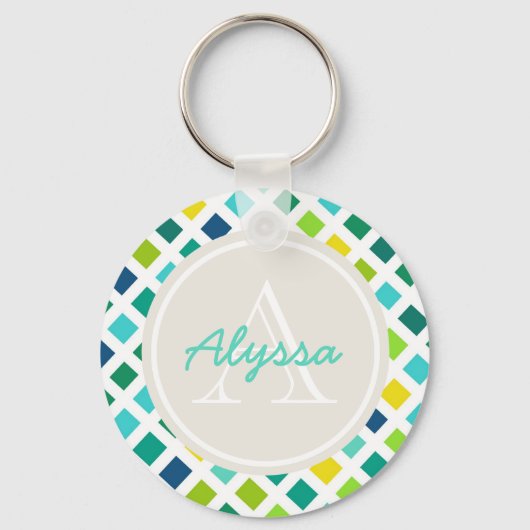 Op het raster sleutelhanger (Voorkant)