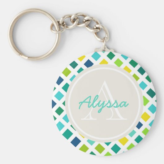 Op het raster sleutelhanger (Voorkant)