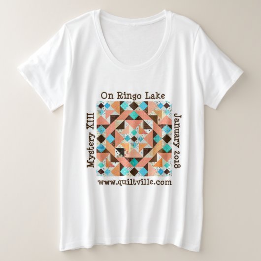 Op het shirt Ringo Lake Plus (Design voorkant)