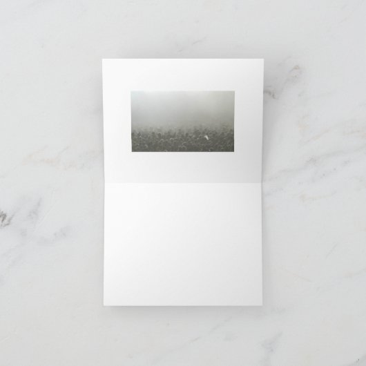 Op het Show Bedankkaart (Binnen)