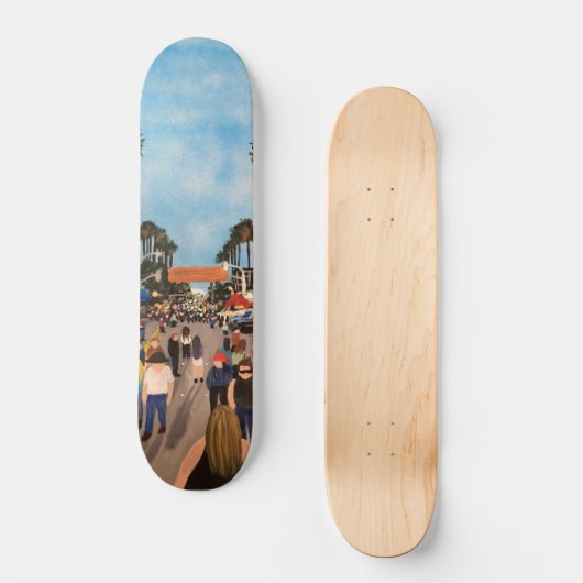 Op het Show Persoonlijk Skateboard (Voorkant)