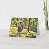 OP HET SHOWGROUNDS WENSKAART BEDANKKAART (Voorkant)