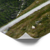 Op het spoor, Matterhorn Uitzicht, Zwitserse Alpen Poster (Hoek)