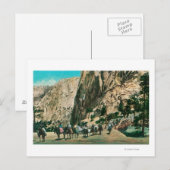 Op het spoor naar Nevada Herfsten, Glacier Point Briefkaart (Voorkant / Achterkant)