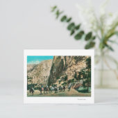 Op het spoor naar Nevada Herfsten, Glacier Point Briefkaart (Staand voorkant)