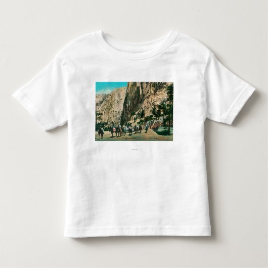 Op het spoor naar Nevada Herfsten, Glacier Point Kinder Shirts (Voorkant)