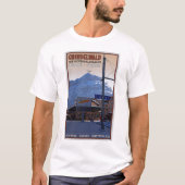 Op het station Grindelwald Train T-shirt (Voorkant)