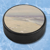 Op het strand (1879) -  kustkunst hockey puck