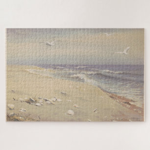 Op het strand (1879) - kustkunst legpuzzel
