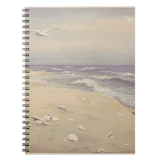 Op het strand (1879) - kustkunst notitieboek (Voorkant)