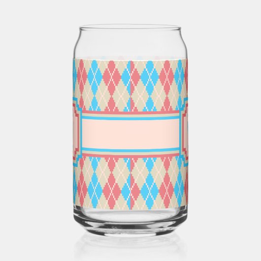 Op het strand Argyle Blikvorm Glas (Rechts)