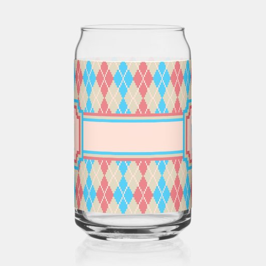 Op het strand Argyle Blikvorm Glas (Links)