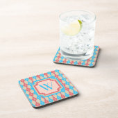 Op het strand Argyle Square Coaster Drankjes Onderzetter (Rechterzijde)