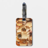 Op het strand bagagelabel (Achterkant verticaal)