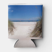 Op het strand blikjeskoeler (Voorkant)