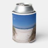 Op het strand blikjeskoeler (Blikje Achterkant)
