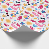 Op het strand cadeaupapier (Hoek)