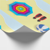 Op het strand cadeaupapier