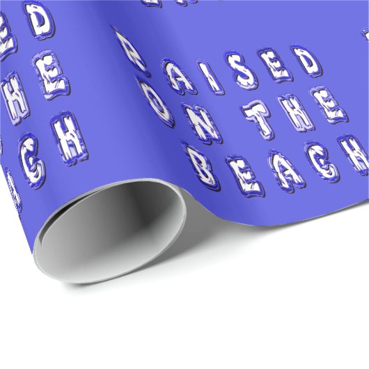 op het strand cadeaupapier (Rol Hoek)