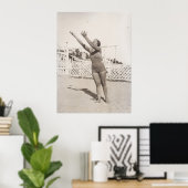 Op het strand, Cannes 1930 Poster (Thuiskantoor)