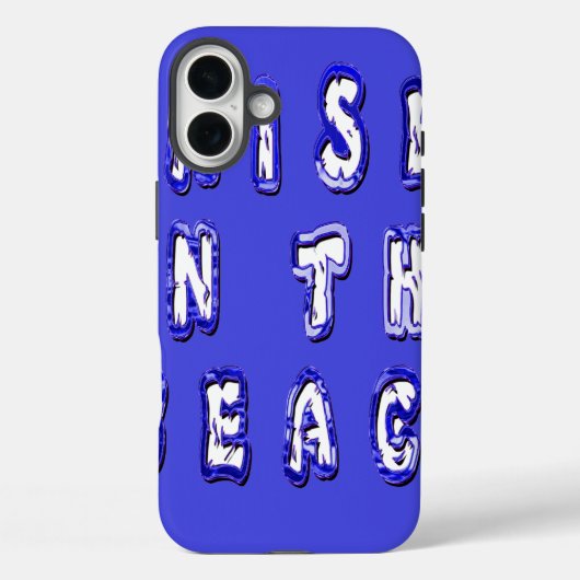 op het strand Case-Mate iPhone case (Achterkant)