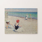 Op het strand, Falsterbro | Paul Fischer Legpuzzel (Horizontaal)