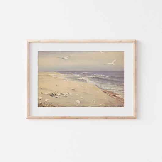 Op het strand | Fidelia Bridges Poster
