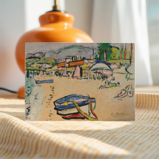 Op het strand | George Leslie Hunter Kaart