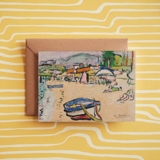 Op het strand | George Leslie Hunter Kaart