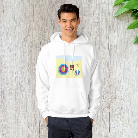 Op het strand hoodie